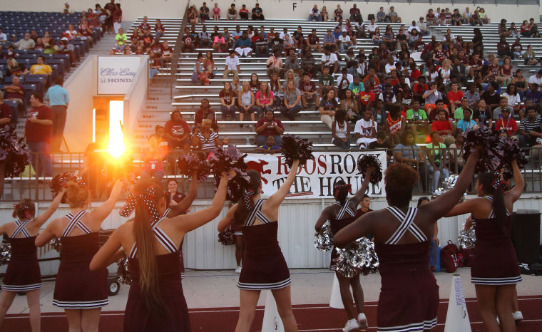 Fans at the First Football Game of 2013
